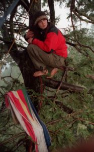Julia climbing
